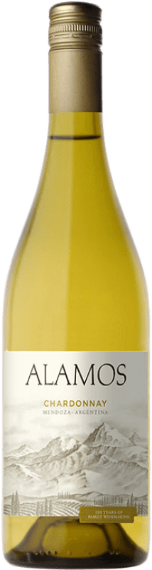 11,95 € | Белое вино Catena Zapata Alamos I.G. Mendoza Долина Уко Аргентина Chardonnay — Шардоне 75 cl