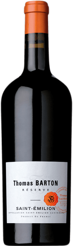 19,95 € | Красное вино Barton & Guestier Thomas Barton Резерв A.O.C. Saint-Émilion Aquitania Франция Merlot, Cabernet Franc 75 cl