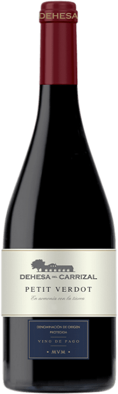19,95 € | Red wine Dehesa del Carrizal D.O.P. Vino de Pago Dehesa del Carrizal Castilla la Mancha Spain Petit Verdot 75 cl