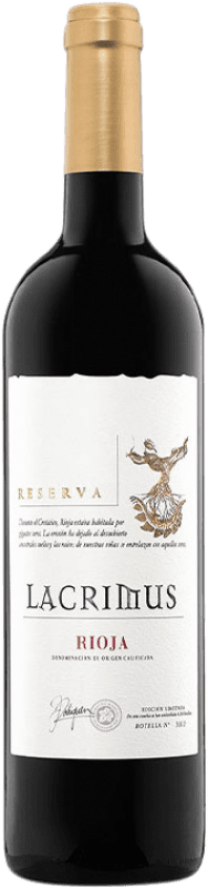 Free Shipping | Red wine Rodríguez & Sanzo Lacrimus Reserve D.O.Ca. Rioja The Rioja Spain Tempranillo, Grenache, Graciano 75 cl