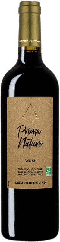 Envío gratis | Vino Tinto Gérard Bertrand Prima Nature I.G.P. Vin de Pays d'Oc Languedoc-Roussillon Francia Syrah Eco — Ecológico 75 cl