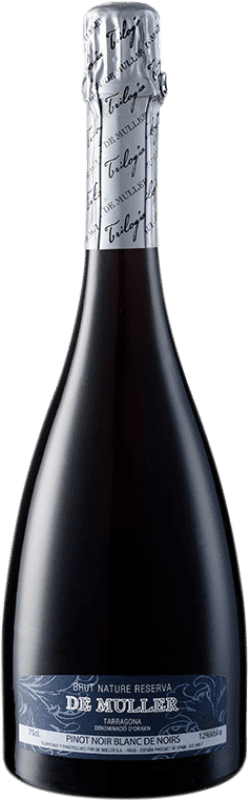 10,95 € | Белое игристое вино De Muller Trilogía D.O. Tarragona Каталония Испания Pinot Black 75 cl