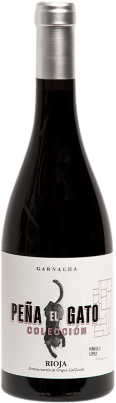 15,95 € Envío gratis | Vino tinto Sancha Peña El Gato Manolo López D.O.Ca. Rioja