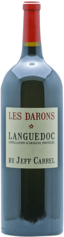 Бесплатная доставка | Красное вино Jeff Carrel Les Darons I.G.P. Vin de Pays Languedoc Лангедок Франция Syrah, Grenache, Carignan бутылка Магнум 1,5 L