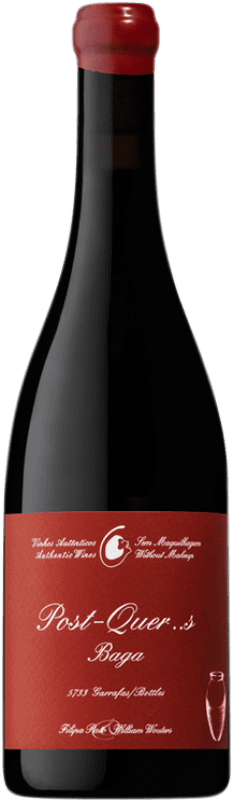 Free Shipping | Red wine Filipa Pato Post-Quercus D.O.C. Bairrada Portugal Baga 75 cl