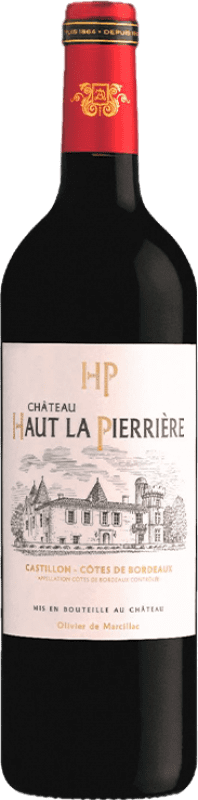 Бесплатная доставка | Красное вино Château La Pierrière A.O.C. Côtes de Castillon Aquitania Франция Merlot — Мерло, Cabernet Sauvignon — Каберне Совиньон, Cabernet Franc — Каберне Фран 75 cl Бесплатная доставка | Красное вино Château La Pierrière A.O.C. Côtes de Castillon Aquitania Франция Merlot — Мерло, Cabernet Sauvignon — Каберне Совиньон, Cabernet Franc — Каберне Фран 75 cl