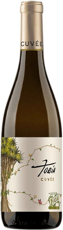 6,95 € | 白ワイン Tobía Cuvée D.O.Ca. Rioja ラ・リオハ スペイン Tempranillo — テンプラニーリョ, Garnacha — グルナッシュ, Viura — ヴィウラ, Chardonnay — シャルドネ, Sauvignon — ソーヴィニヨン 75 cl