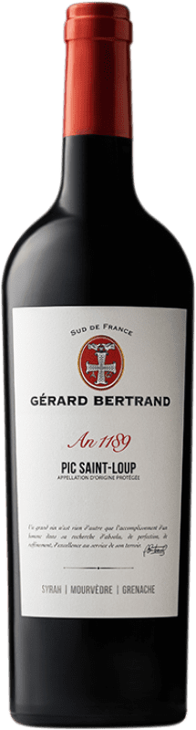 免费送货 | 红酒 Gérard Bertrand Héritage Pic Saint Loup Occitania 法国 Syrah, Grenache, Mourvèdre 75 cl