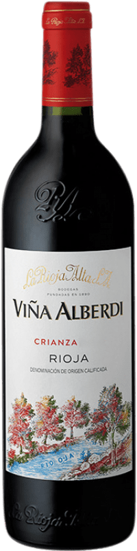 33,95 € | Vino tinto Rioja Alta Viña Alberdi Crianza D.O.Ca. Rioja La Rioja España Tempranillo Botella Magnum 1,5 L