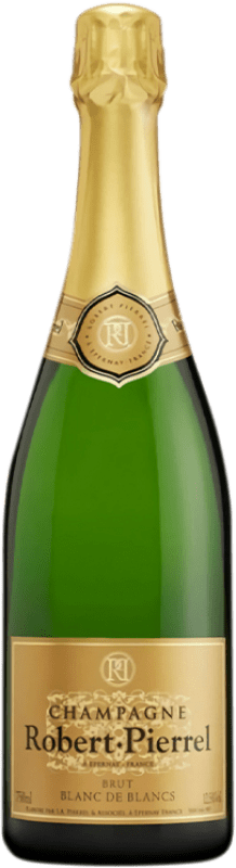 61,95 € Free Shipping | White sparkling Robert Pierrel. Blanc de Blancs Brut A.O.C. Champagne