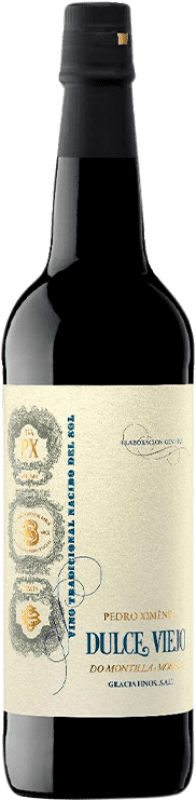 23,95 € | Vinho Doce Villa Puri PX Viejo — Velho D.O. Montilla-Moriles Andaluzia Espanha Pedro Ximénez 75 cl