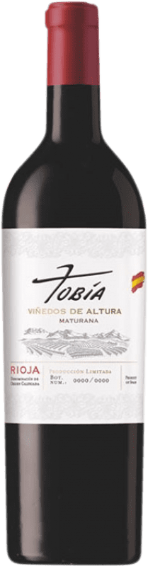 Бесплатная доставка | Красное вино Tobía Viñedos de Altura D.O.Ca. Rioja Ла-Риоха Испания Maturana Tinta 75 cl