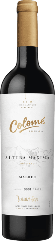 142,95 € | Красное вино Amalaya Colomé Altura Máxima Salta Crianza — Крианса Аргентина Malbec — Мальбек 75 cl