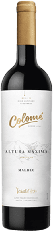 Free Shipping | Red wine Amalaya Colomé Altura Máxima Salta Aged Argentina Malbec 75 cl