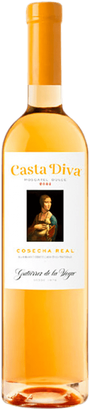 送料無料 | 甘口ワイン Gutiérrez de la Vega Casta Diva Cosecha Real スペイン Muscat ハーフボトル 37 cl