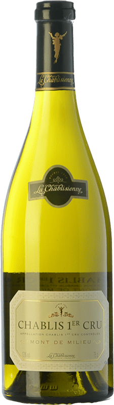 78,95 € 送料無料 | 白ワイン La Chablisienne Mont de Milieu A.O.C. Chablis Premier Cru