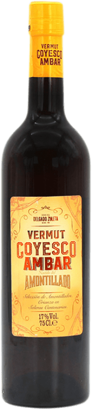 Free Shipping | Vermouth Delgado Zuleta Goyesco Ámbar Spain Palomino Fino 75 cl