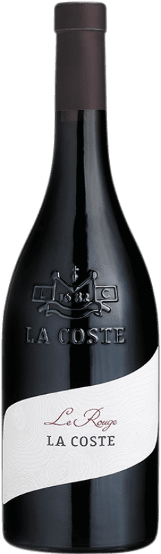 Free Shipping | Red wine Château La Coste Le Rouge A.O.C. Côtes de Provence Provence France Syrah, Grenache, Cabernet Sauvignon 75 cl