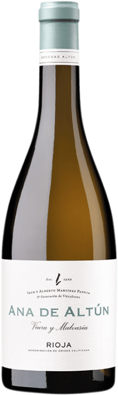 14,95 € | Vinho branco Altún Ana Crianza D.O.Ca. Rioja La Rioja Espanha Viura, Malvasía 75 cl