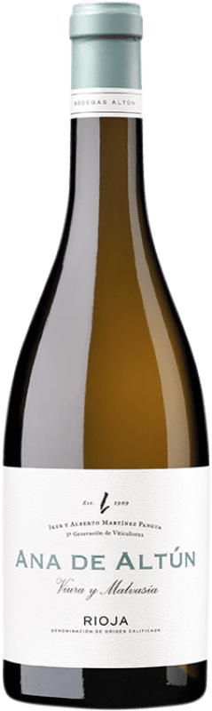 11,95 € Free Shipping | White Wine Altún Ana Crianza — Aged D.O.Ca. Rioja