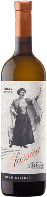 73,95 € | Vinho Rosé Hacienda López de Haro Grandes Añadas Clássico D.O.Ca. Rioja La Rioja Espanha Garnacha — Grenache, Viura 75 cl