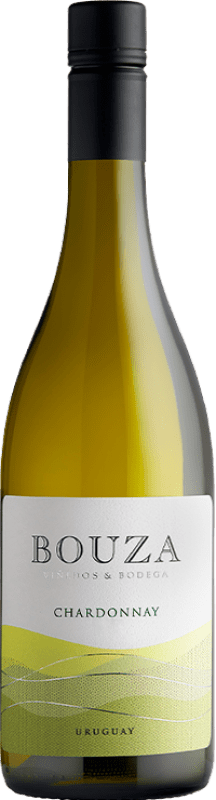 Бесплатная доставка | Белое вино Bouza Уругвай Chardonnay 75 cl