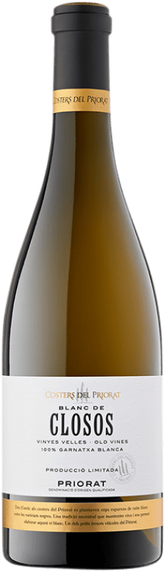 33,95 € Бесплатная доставка | Белое вино Costers del Priorat Blanc de Closos старения D.O.Ca. Priorat