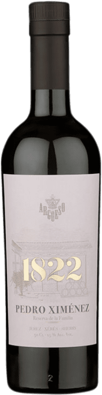13,95 € 免费送货 | 甜葡萄酒 Argüeso 1822 D.O. Jerez-Xérès-Sherry 中瓶装 50 cl