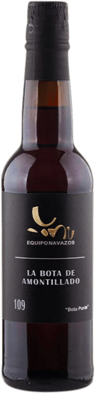119,95 € Free Shipping | Fortified wine Equipo Navazos La Bota Nº 109 Amontillado Bota Punta D.O. Jerez-Xérès-Sherry Half Bottle 37 cl