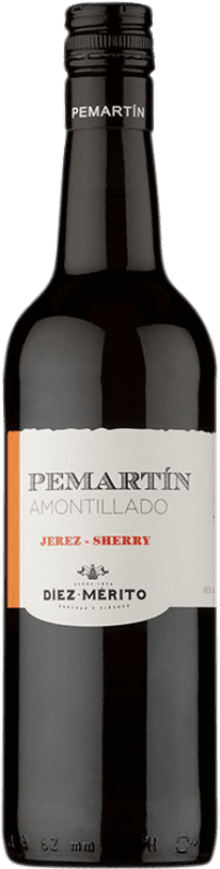 9,95 € Envio grátis | Vinho Generoso Fortificado Díez Mérito Pemartín Amontillado D.O. Jerez-Xérès-Sherry
