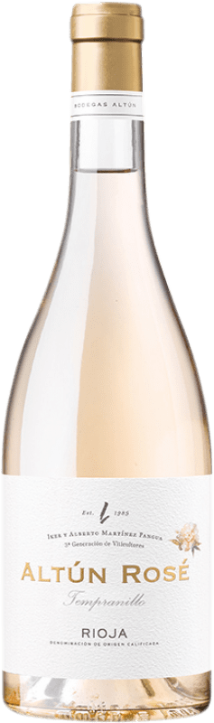 15,95 € | 玫瑰酒 Altún Rosé D.O.Ca. Rioja 拉里奥哈 西班牙 Tempranillo 75 cl