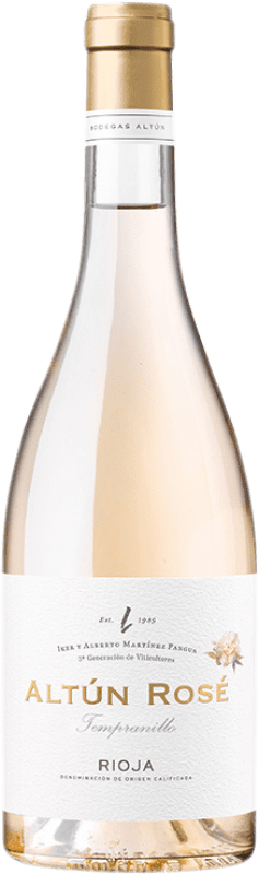 Kostenloser Versand | Roséwein Altún Rosé D.O.Ca. Rioja La Rioja Spanien Tempranillo 75 cl