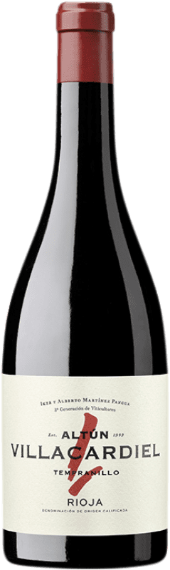 17,95 € | Красное вино Altún Villacardiel D.O.Ca. Rioja Страна Басков Испания Tempranillo 75 cl