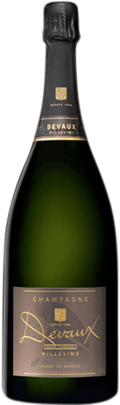 Free Shipping | White sparkling Devaux Millésimé Blanc de Blancs A.O.C. Champagne Champagne France Chardonnay Magnum Bottle 1,5 L