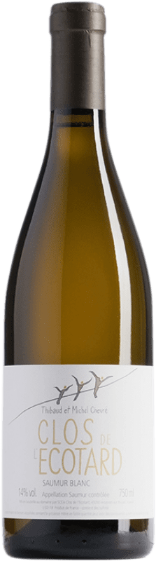 Бесплатная доставка | Белое вино Clos de L'Ecotard старения A.O.C. Saumur Луара Франция Chenin White 75 cl