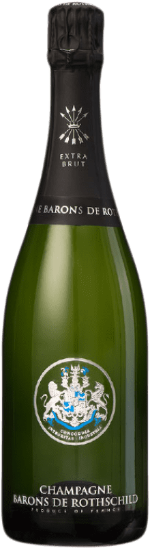 62,95 € Envoi gratuit | Blanc mousseux Barons de Rothschild Extra- Brut A.O.C. Champagne