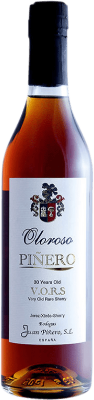 59,95 € 免费送货 | 甜酒 Juan Piñero Oloroso VORS D.O. Jerez-Xérès-Sherry 瓶子 Medium 50 cl