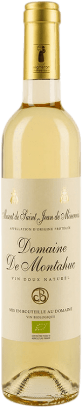 Envio grátis | Vinho doce Chozas Carrascal Domaine de Montahuc A.O.C. Minervois Languedoc França Mascate Grão Pequeno Garrafa Medium 50 cl