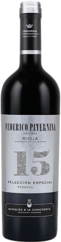 13,95 € | 红酒 Paternina Selección Especial 预订 D.O.Ca. Rioja 拉里奥哈 西班牙 Tempranillo, Grenache 75 cl