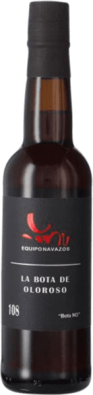 113,95 € Kostenloser Versand | Süßer Wein Equipo Navazos La Bota Nº 108 Bota NO Oloroso D.O. Manzanilla-Sanlúcar de Barrameda Halbe Flasche 37 cl