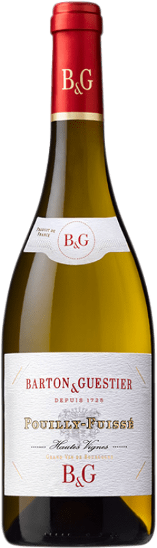 33,95 € | 白酒 Barton & Guestier B&G Passeport 岁 A.O.C. Pouilly-Fuissé 勃艮第 法国 Chardonnay 75 cl