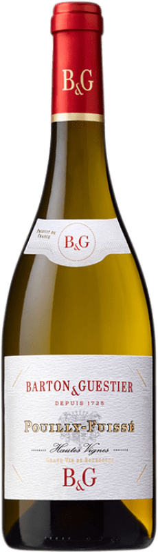 55,95 € Envío gratis | Vino blanco Barton & Guestier B&G Passeport Crianza A.O.C. Pouilly-Fuissé