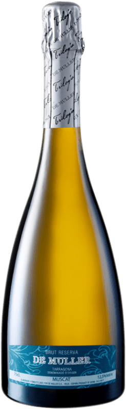 Free Shipping | White sparkling De Muller Trilogía Muscat D.O. Tarragona Catalonia Spain Muscat 75 cl