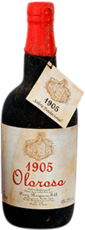 366,95 € | Vino Dulce Pérez Barquero 1905 Fundacional Solera, Oloroso D.O. Montilla-Moriles Andalucía España Pedro Ximénez 75 cl