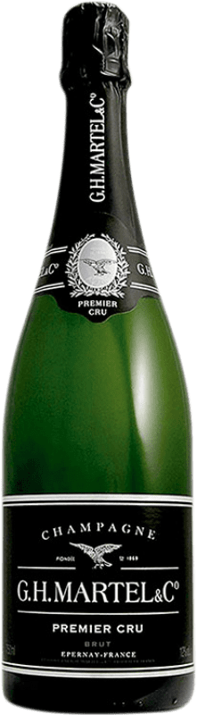 75,95 € Бесплатная доставка | Белое игристое G.H. Martel Premier Cru брют A.O.C. Champagne