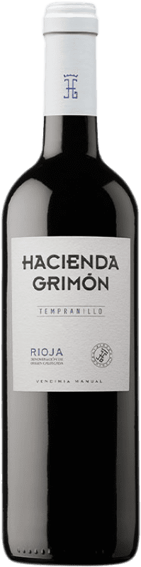 免费送货 | 红酒 Hacienda Grimón Tinto 年轻的 D.O.Ca. Rioja 拉里奥哈 西班牙 Tempranillo 75 cl