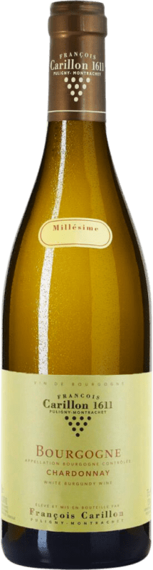 送料無料 | 白ワイン François Carillon 高齢者 A.O.C. Bourgogne ブルゴーニュ フランス Chardonnay 75 cl