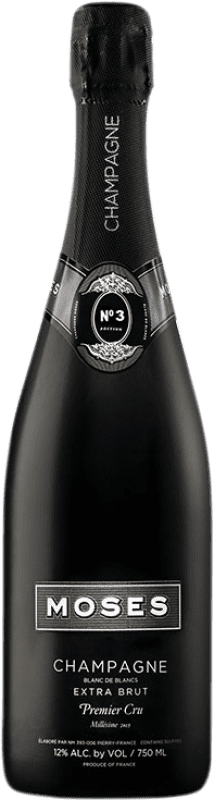 76,95 € | 白スパークリングワイン Habla Moses Nº 3 Edition Millésimé A.O.C. Champagne シャンパン フランス Chardonnay 75 cl