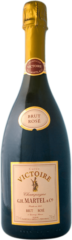 Envio grátis | Espumante rosé G.H. Martel Victoire Rosé Cuvée Brut A.O.C. Champagne Champagne França Pinot Preto, Chardonnay 75 cl