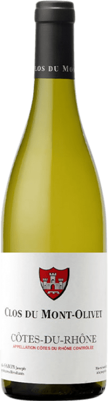 Бесплатная доставка | Белое вино Clos du Mont-Olivet Blanc A.O.C. Côtes du Rhône Рона Франция Grenache White, Ugni Blanco 75 cl